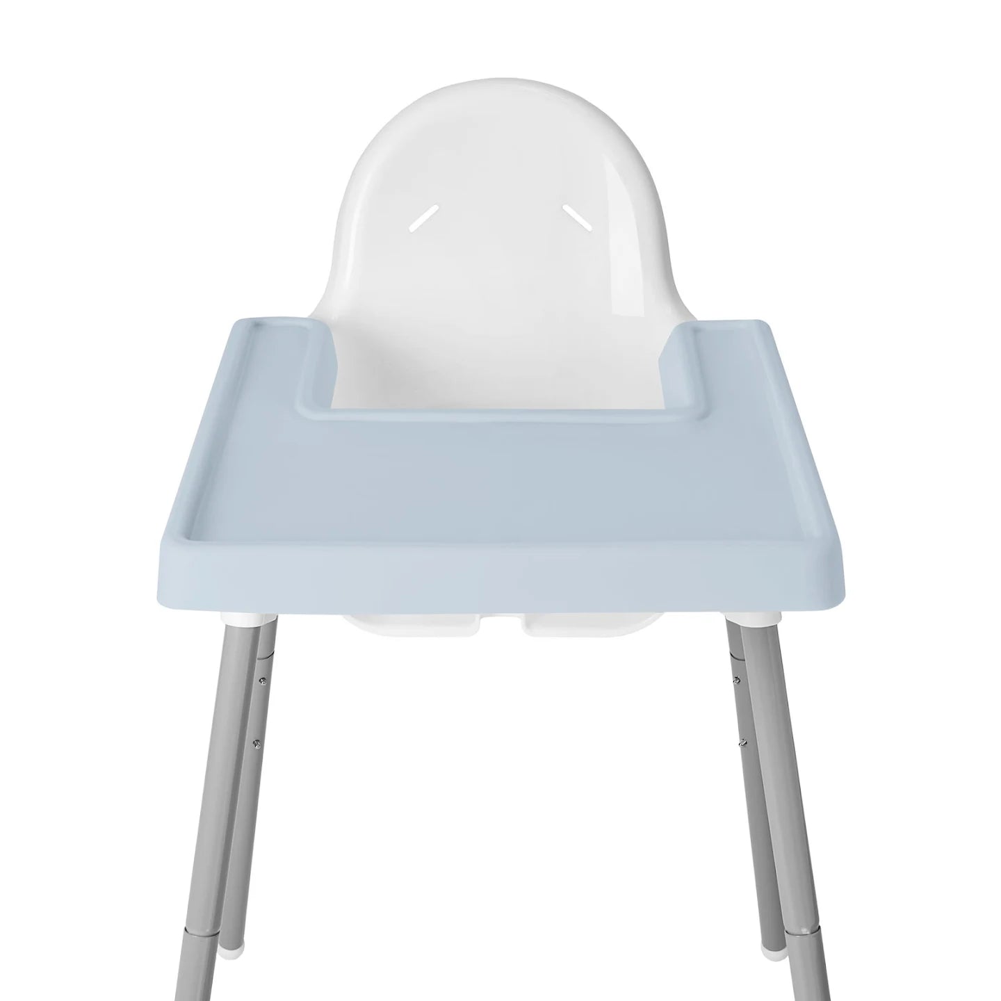 MANTEL DE SILICÓN PARA SILLA ALTA DE BEBÉ , BABY BLUE