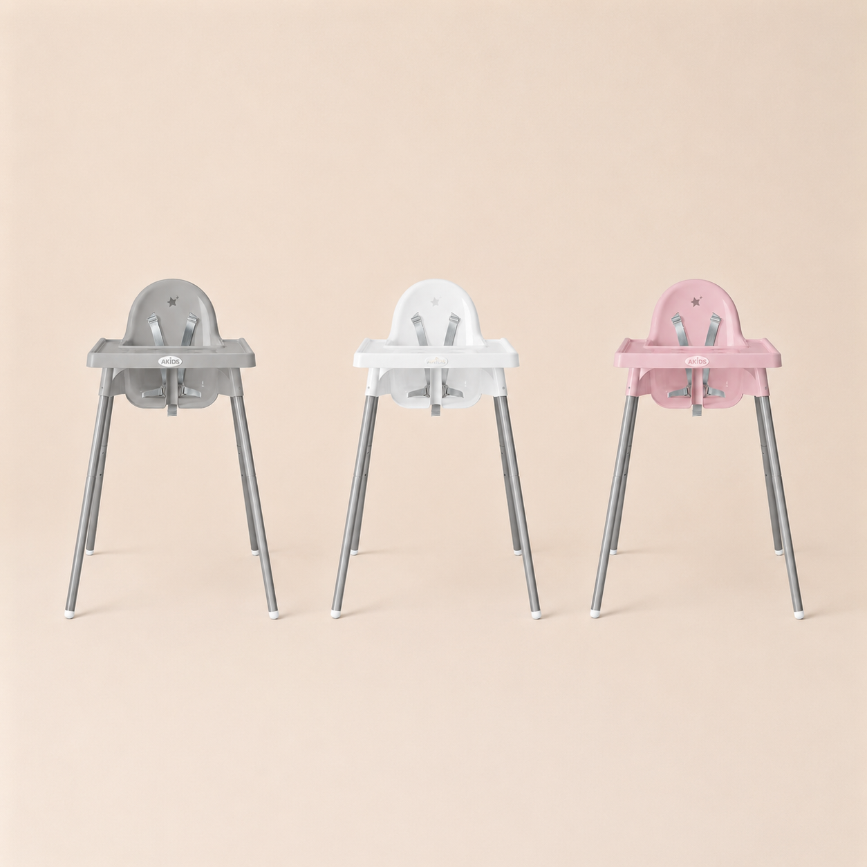 SILLA ALTA DE BEBÉ / ALTURA AJUSTABLE