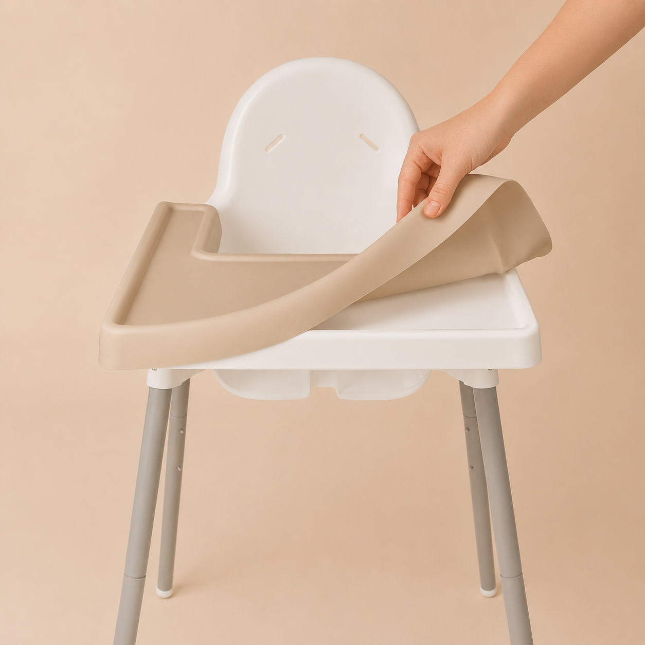 MANTEL DE SILICÓN PARA SILLA ALTA DE BEBÉ