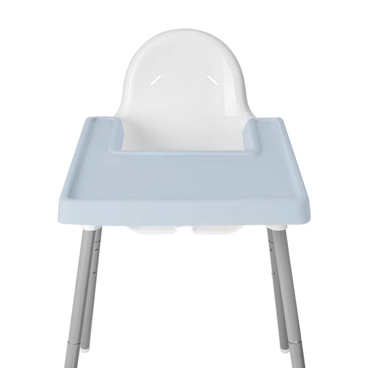MANTEL DE SILICÓN PARA SILLA ALTA DE BEBÉ , BABY BLUE